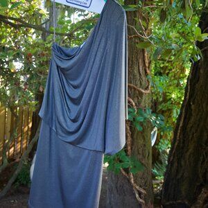 Jessica Simpson one sleeve cocktail dress